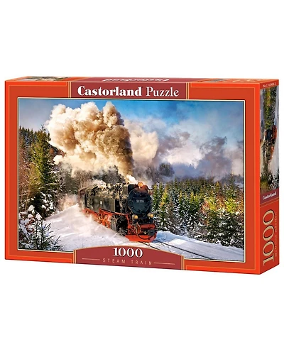 Castorland Steam Train Jigsaw Puzzle Set, 1000 Piece