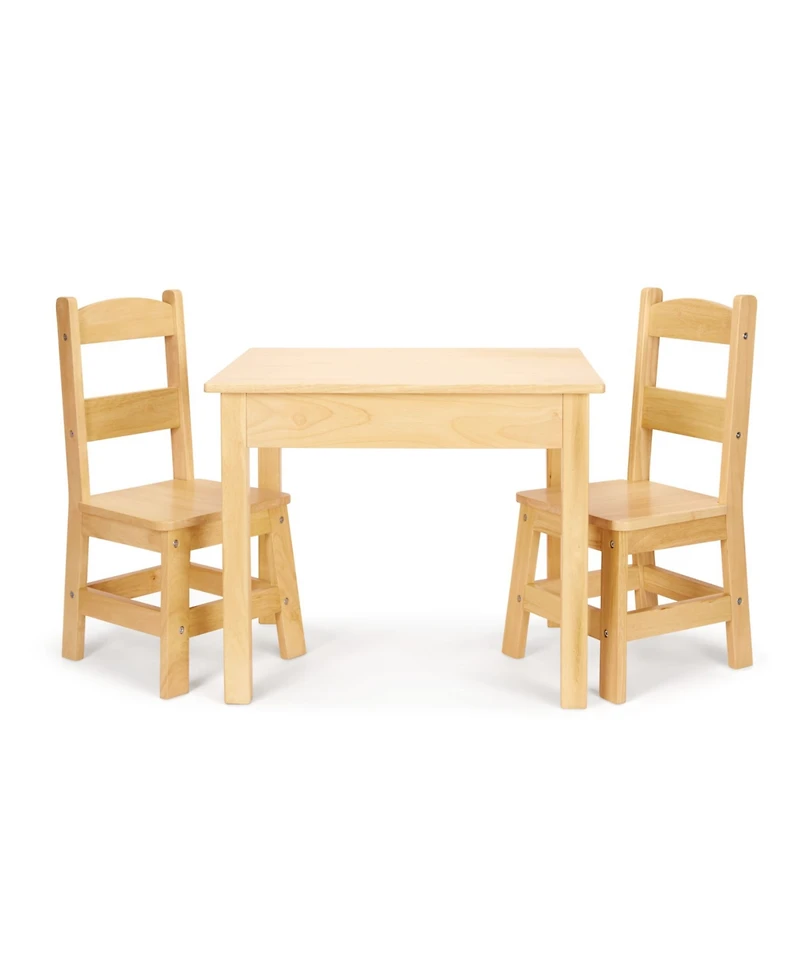 Melissa and Doug Wooden Table & Chairs Set