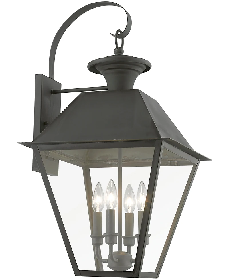 Livex Wentworth 4 Light Outdoor Extra Large Wall Lantern