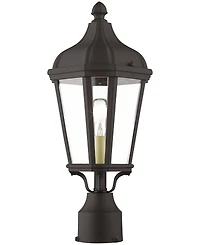 Livex Morgan 1 Light Outdoor Post Top Lantern