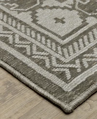 Oriental Weavers Intrigue INT06 3'10" x 5'5" Area Rug
