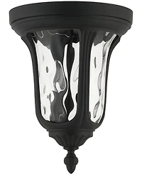 Livex Oxford 2 Light Outdoor Ceiling Mount