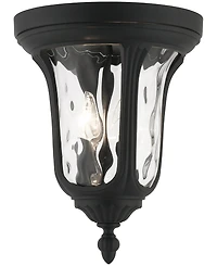 Livex Oxford 2 Light Outdoor Ceiling Mount