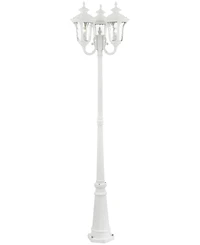 Livex Oxford 3 Light Outdoor Post Light