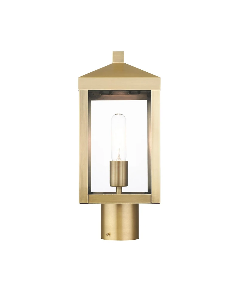 Livex Nyack 1 Light Outdoor Post Top Lantern