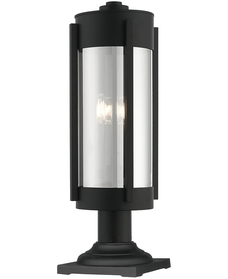 Livex Sheridan 3 Light Outdoor Post Top Lantern