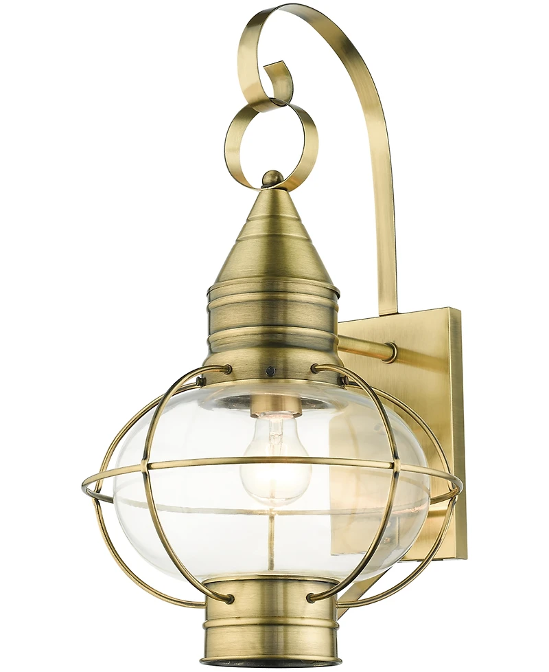 Livex Newburyport 1 Light Outdoor Wall Lantern