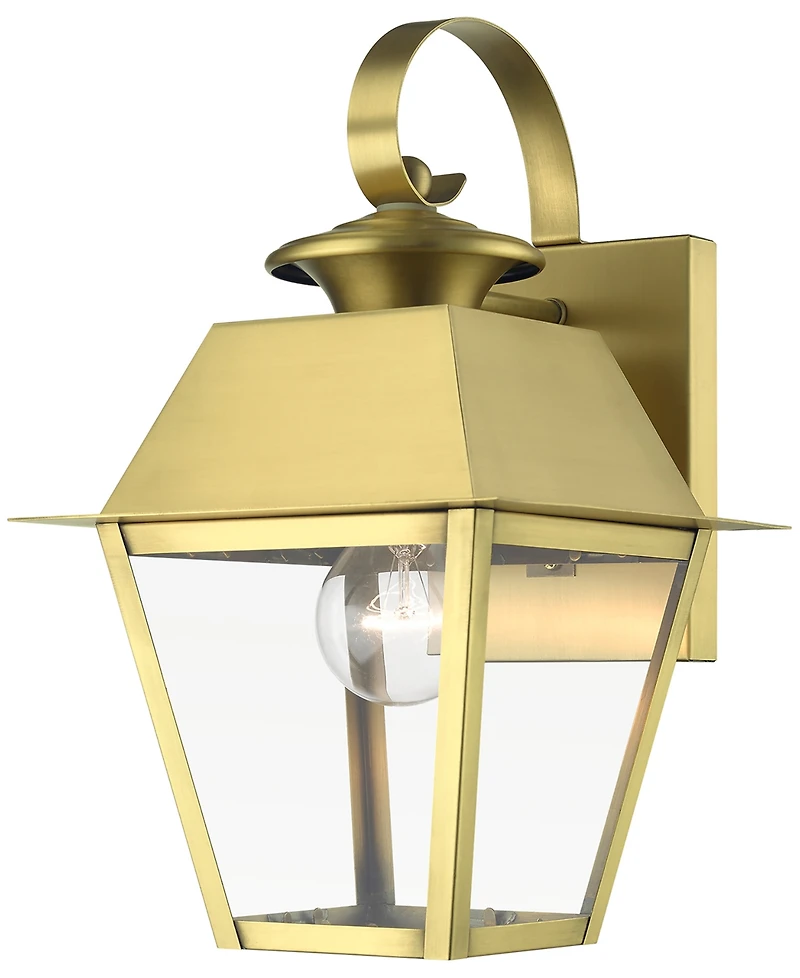 Livex Wentworth 1 Light Outdoor Small Wall Lantern