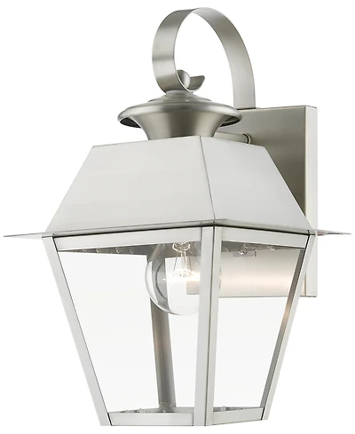 Livex Wentworth 1 Light Outdoor Small Wall Lantern