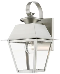 Livex Wentworth 1 Light Outdoor Small Wall Lantern