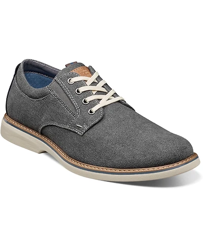 Nunn Bush Men's Otto Canvas Plain Toe Oxford Shoes