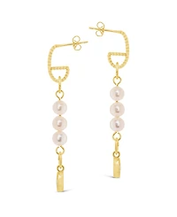 Sterling Forever Ivanna Dangle Earrings