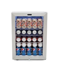 Whynter Beverage Refrigerator With Lock - Stainless Steel 90 Can Capacity