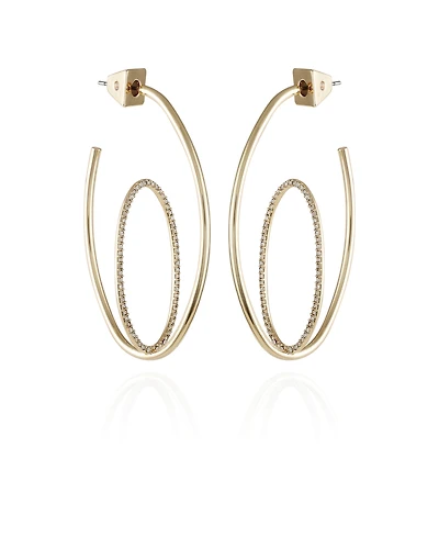 Vince Camuto Orbital Double Hoop Earrings