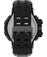 Timex Ufc Men's Quartz Tactic Resin Black Watch, 53mm