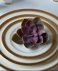 Noritake Odessa Gold Set of 4 Bread Butter and Appetizer Plates, Service For 4