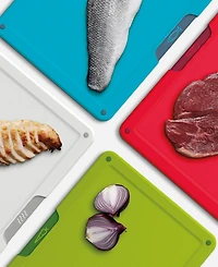 Joseph Joseph Folio Icon 4-Piece Large Chopping Board Set with Storage Case