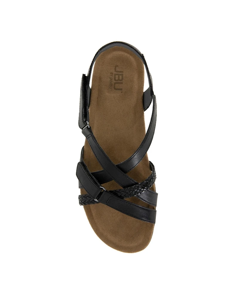 Jbu Women's Brooke Flat Sandals