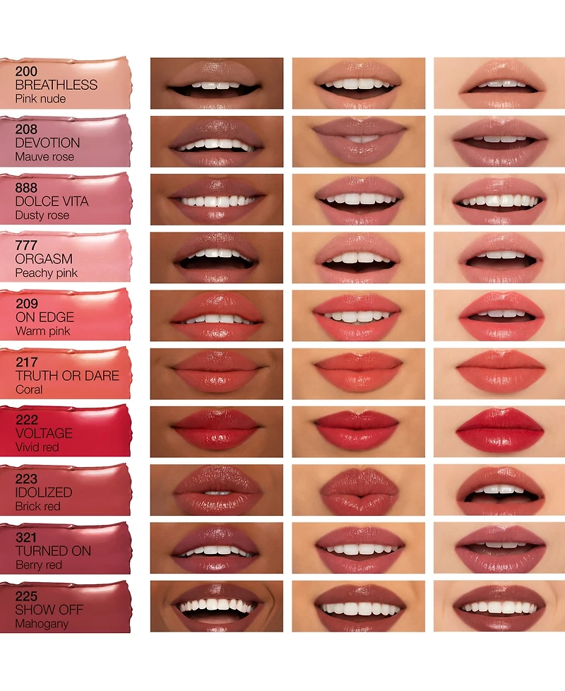 Nars Afterglow Sensual Shine Lipstick