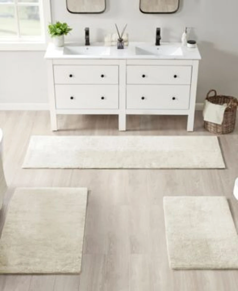 Beautyrest Plume Feather Touch Reversible Bath Rug