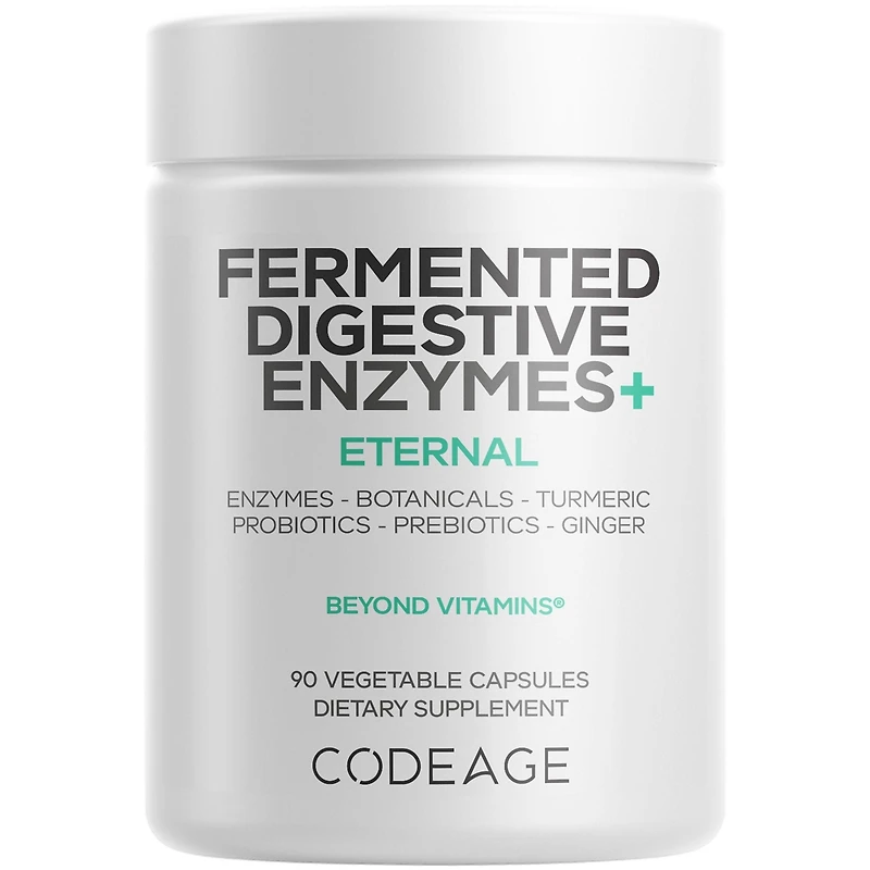 Codeage Fermented Digestive Enzymes Supplement 3-Month Supply