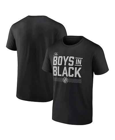 Men's Fanatics Black Nashville Sc Johnny Cash The Boys T-shirt