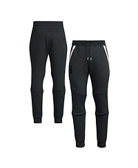 Men's adidas 2023 Player Black Charlotte Fc Club Travel Pants