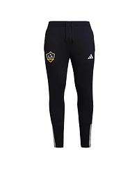 Men's adidas Black La Galaxy 2023 On-Field Team Crest Aeroready Training Pants