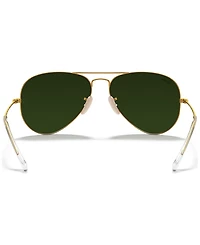Ray-Ban Sunglasses, RB3025 Aviator Mirror