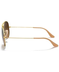 Ray-Ban Unisex Polarized Aviator Classic Sunglasses, RB3025