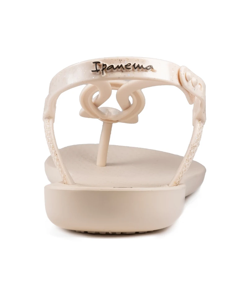 Ipanema Women's Trendy T-strap Flat Sandals