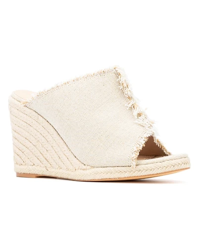 Fashion To Figure Women's Estella Wide Width Wedge Sandals