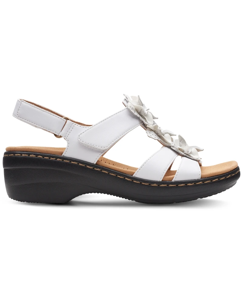Clarks Women's Merliah Sheryl Embellished Slingback Sandals