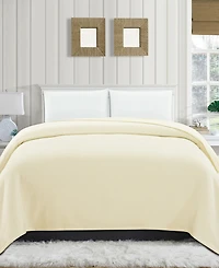 Melange Home Cashmere Lambswool Blanket, Full/Queen