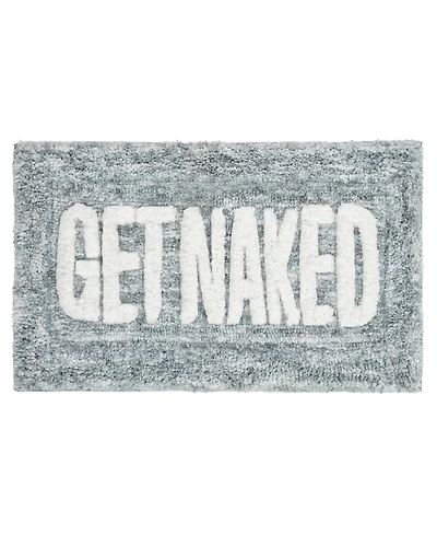 Vcny Home Get Naked Statement Bath Rug, 20" x 32"