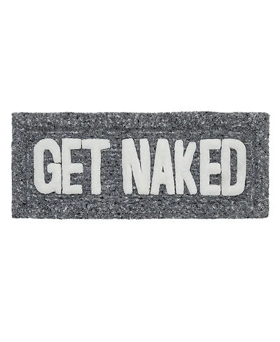 Vcny Home Get Naked Statement Bath Rug, 24" x 60"