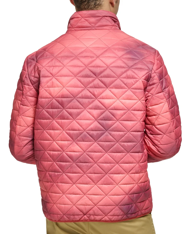 Bass Outdoor Men's Delta Diamond Quilted Packable Puffer Jacket