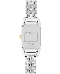 Coach Women's Cadie Two Tone Stainless Steel Bracelet Watch, 17.5 x 28.5mm