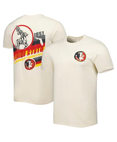 Men's Cream Florida State Seminoles Vault Vintage-Like Comfort Color T-shirt