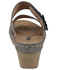 Gc Shoes Women's Theresa Comfort Wedge Sandals