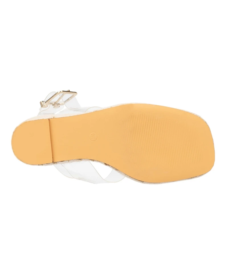 Women's Billie Wide Width Wedge Sandals