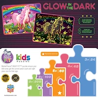 Masterpieces Glow in the Dark - Rainbow World 60 Piece Jigsaw Puzzle