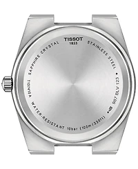 Tissot Men's Swiss Automatic Prx White Rubber Strap Watch 40mm