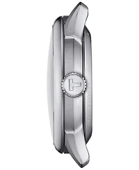 Tissot Women's Swiss Automatic Chemin des Tourelles Powermatic 80 Red Leather Strap Watch 34mm