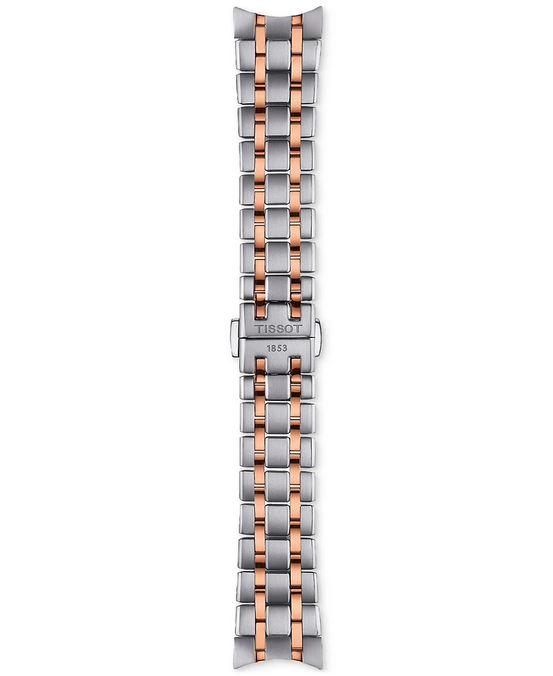 Tissot Women's Swiss Automatic Chemin des Tourelles Powermatic 80 Two-Tone Stainless Steel Bracelet Watch 34mm