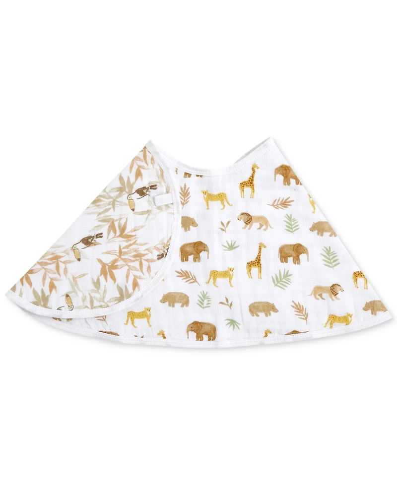 aden + anais Baby Boys or Baby Girls Tanzania Print Burpy Bib