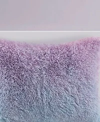 Intelligent Design Primrose Ombre Shaggy Faux Fur Comforter Set