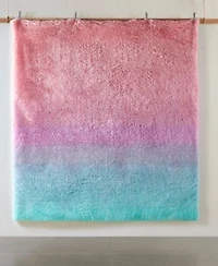 Intelligent Design Primrose Ombre Shaggy Faux Fur Comforter Set
