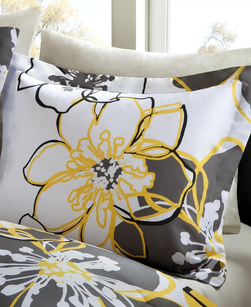 Intelligent Design Allison Printed 4-Piece Comforter Set, King/California King