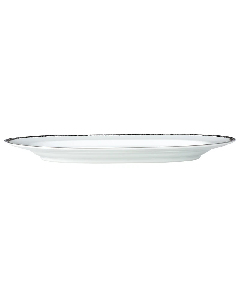 Noritake Rill Oval Platter, 14"